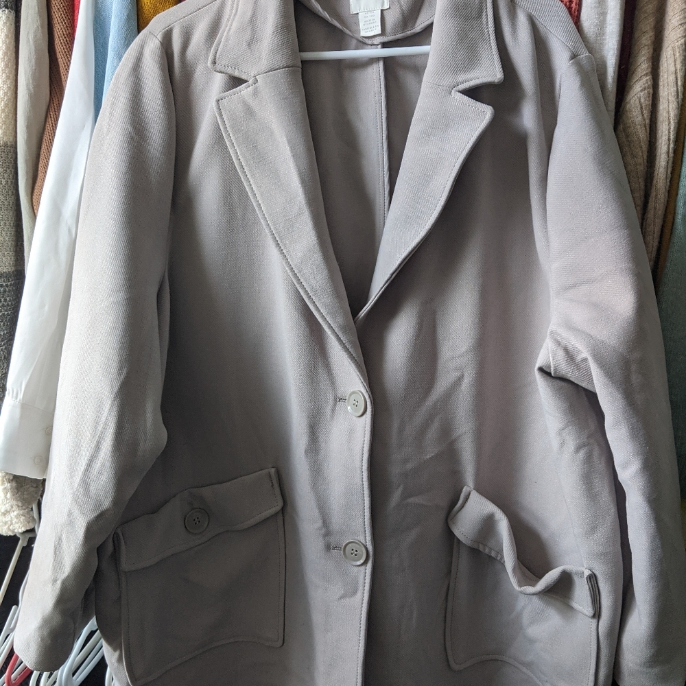 H&M Oversized fabric coat